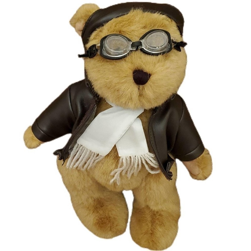 RBI Ron Banafato Inc Aviator Teddy Bear Airplane Flying‎ Pilot Stuffed Animals